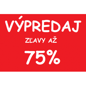 VÝPREDAJ VÝPREDAJ