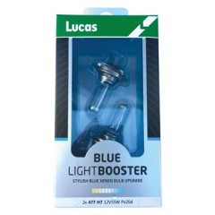 LUCAS 2x H7 12V 55W PX26d Blue Light Booster - 2ks