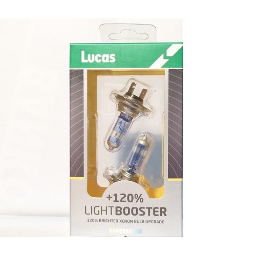 LUCAS 2x H7 12V 55W PX26d Light Booster +120% - 2ks